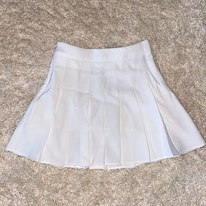 SHEIN: white skater skirt size xs